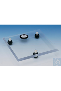 Bel-Art Acrylic Leveling Table; 8 x 8 x ? in. Bel-Art Acrylic Leveling Table;...